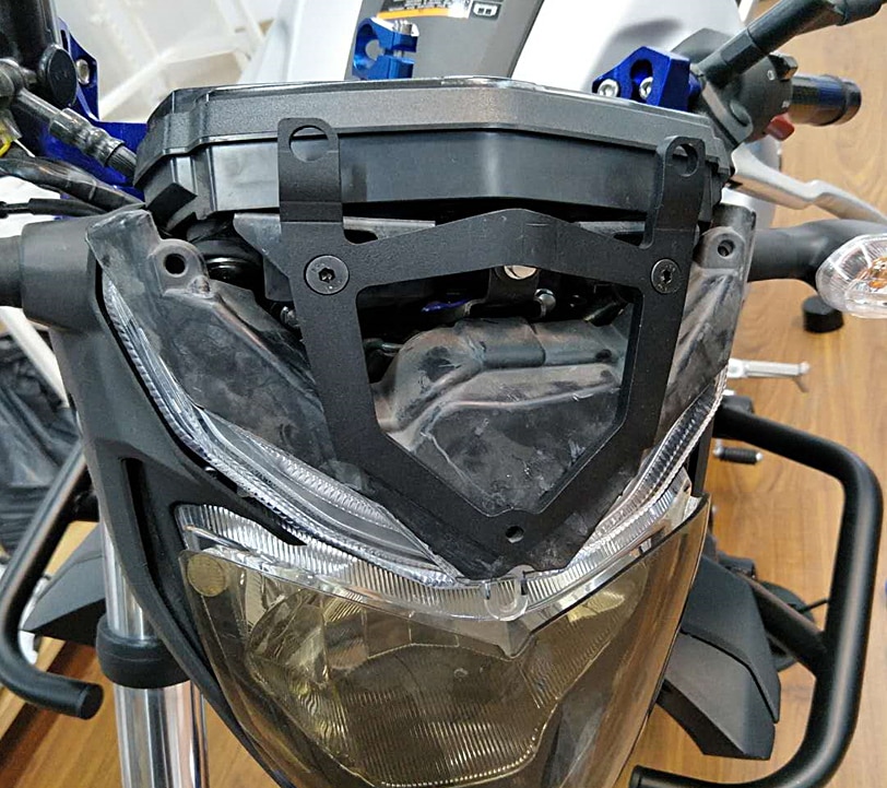 Artudatech ABS Motorcycle Windshield WindScreen With Bracket For Yamaha MT-03 MT 03 MT03 Accessories