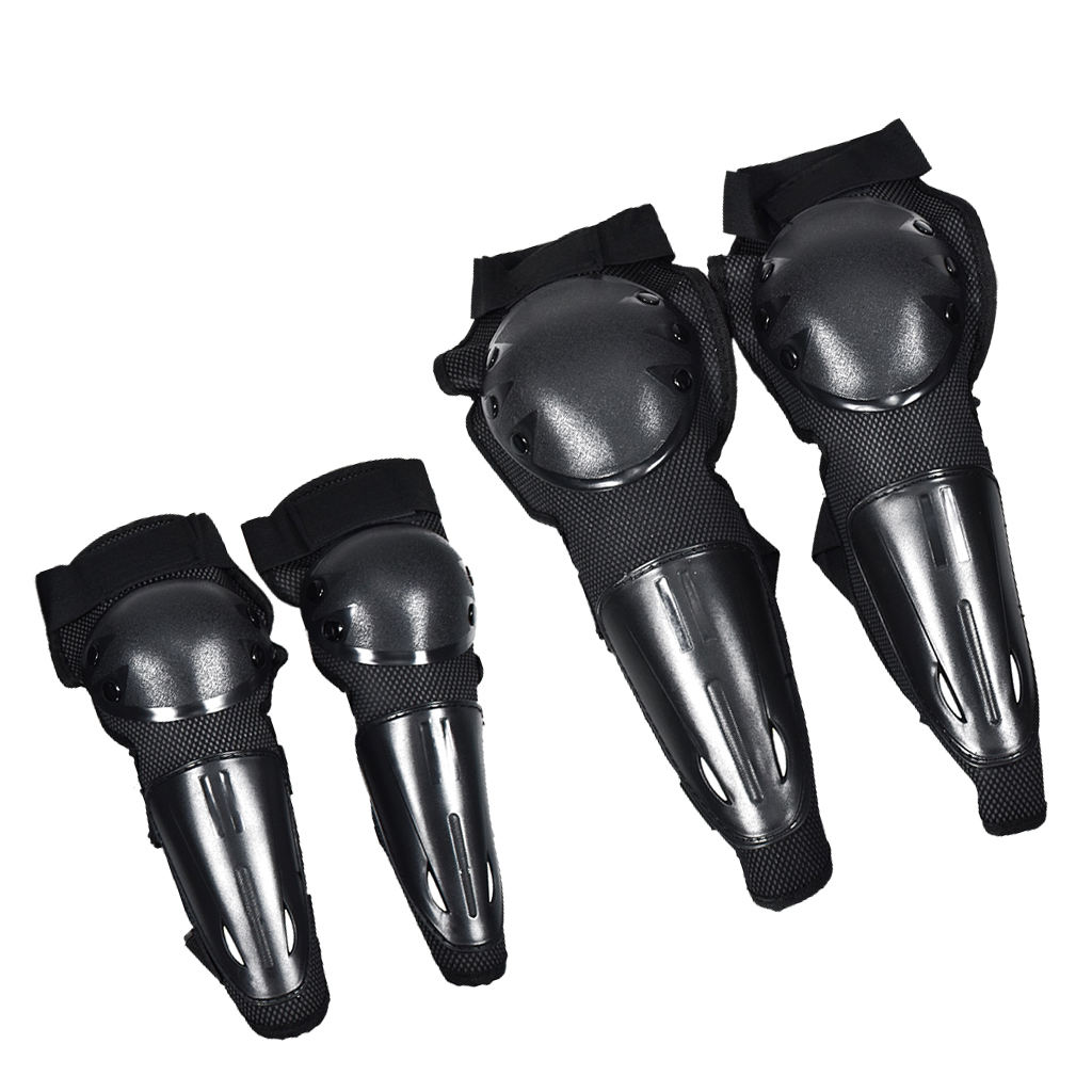 2 Pairs Motorfiets Motocross Bike Biker Elbow &amp; Kniebeschermers Beschermende Kleding