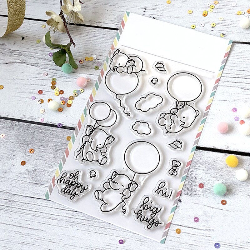 brand Clear stamps set Animal Transparent stamp for DIY Scrapbooking Cards Crafts 06: WW0239A1