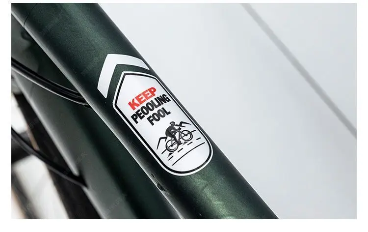 reflektierend Fahrrad Aufkleber Pro Fahrrad Rahmen oben Rohr dekorativ Straße Radfahren Fahrräder Berg Fahrräder Rahmen wasserdicht Aufkleber
