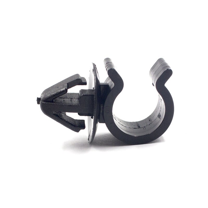 Black 12mm Hood Support Prop Rod Clips Snap Car Parts For Hood Cover bumper fender Automobile Car Accessories Clamp