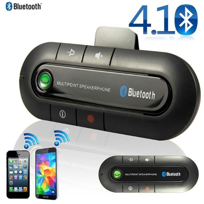 Draadloze Bluetooth Handsfree Car Auto BT501 Zonneklep Handsfree Telefoon Auto Mp3 Speler 4.1 Bluetooth Auto Ontvanger BT980