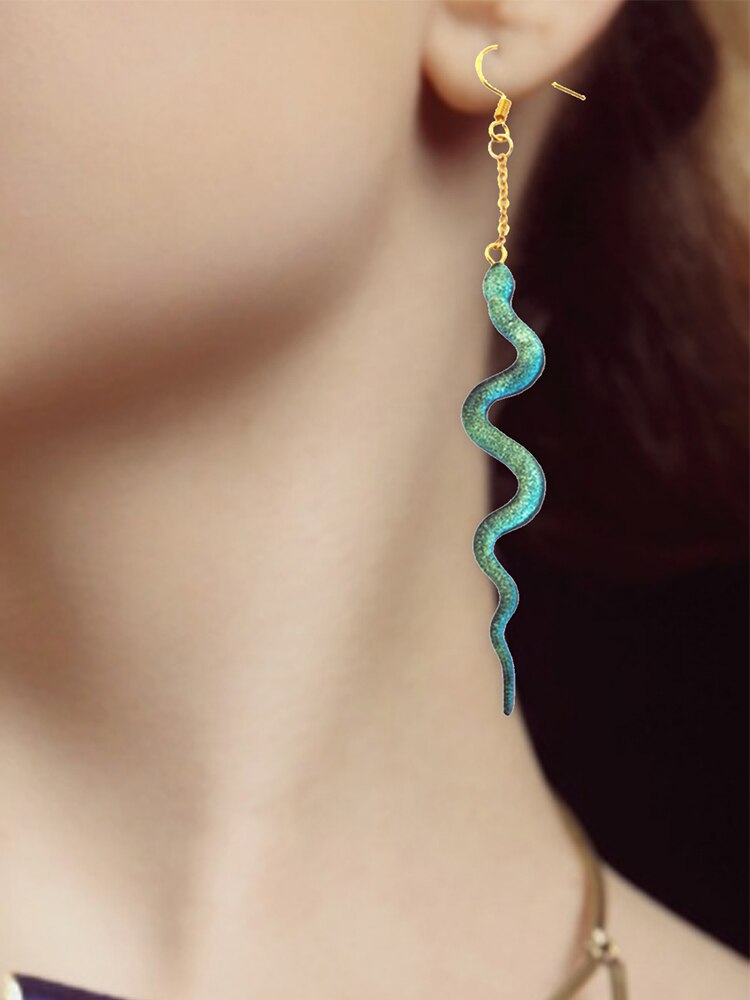 Earrings Silicone Mold Snake Head DIY Keychain Mould soft thick non-deformation non-fading washable extremely durable reusable