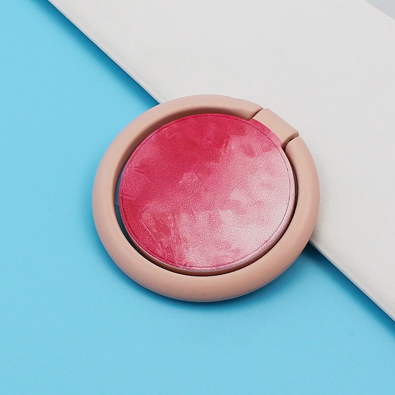 Mobile Phone Ring Holder Smartphone Stand Phone Accessories Round Phone Stand Socket Magnetic Holder for Car iPhone Samsung: pink