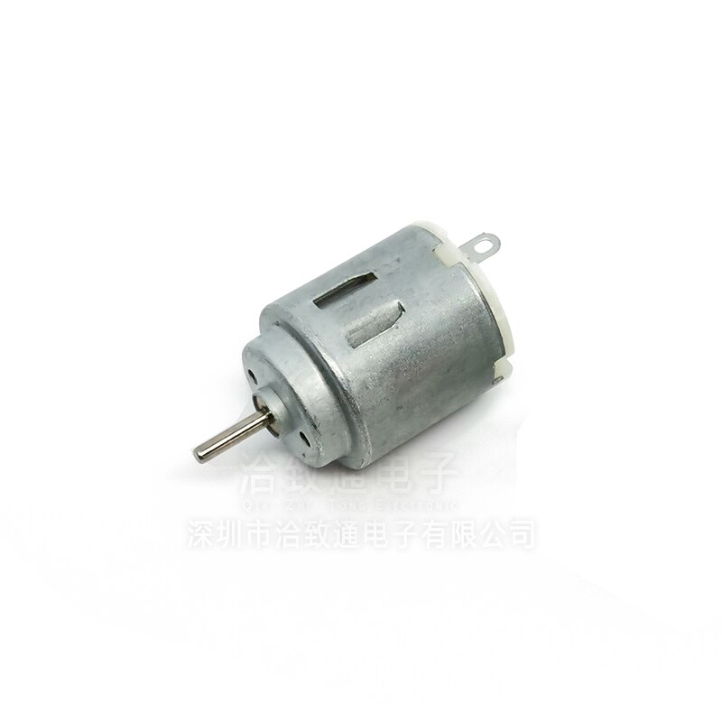 Pequeño micromotor R140, pequeño ventilador Circular de alta velocidad, 3V-6V, DC, Motor para juguete DIY, 5 piezas, 140