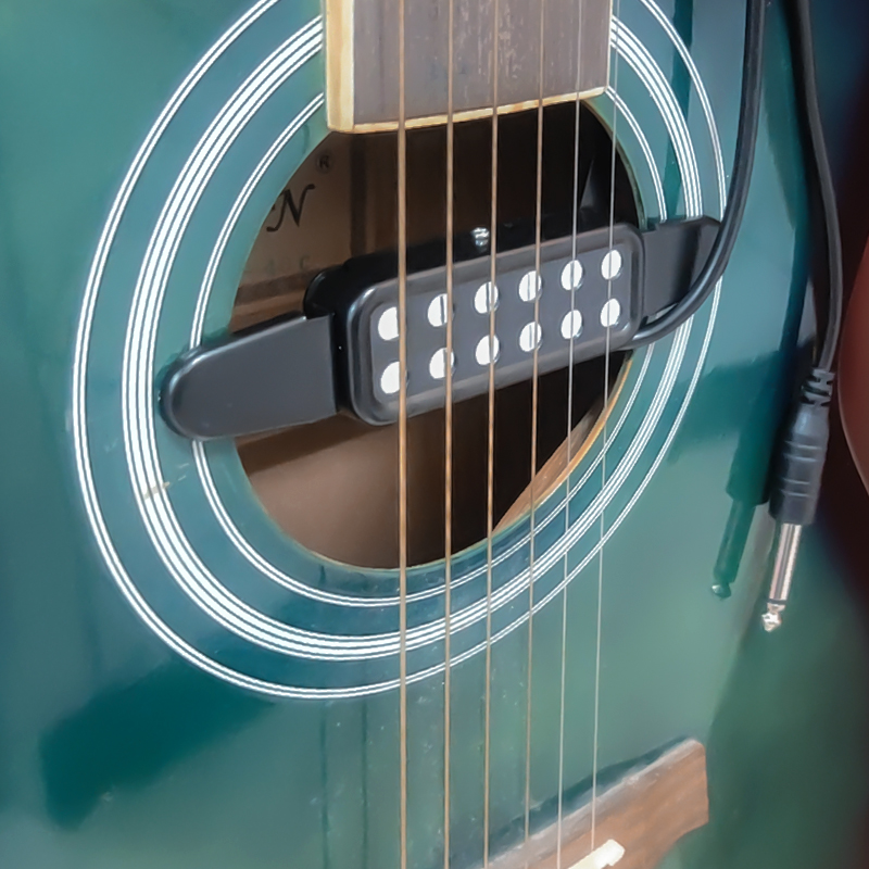 Gitaar Pick-Up Plug En Play Akoestische Elektrische Transducer Voor Akoestische Gitaar Magnetische Pick-Up Kabel Lengte 3 M Gitaar Accessoires