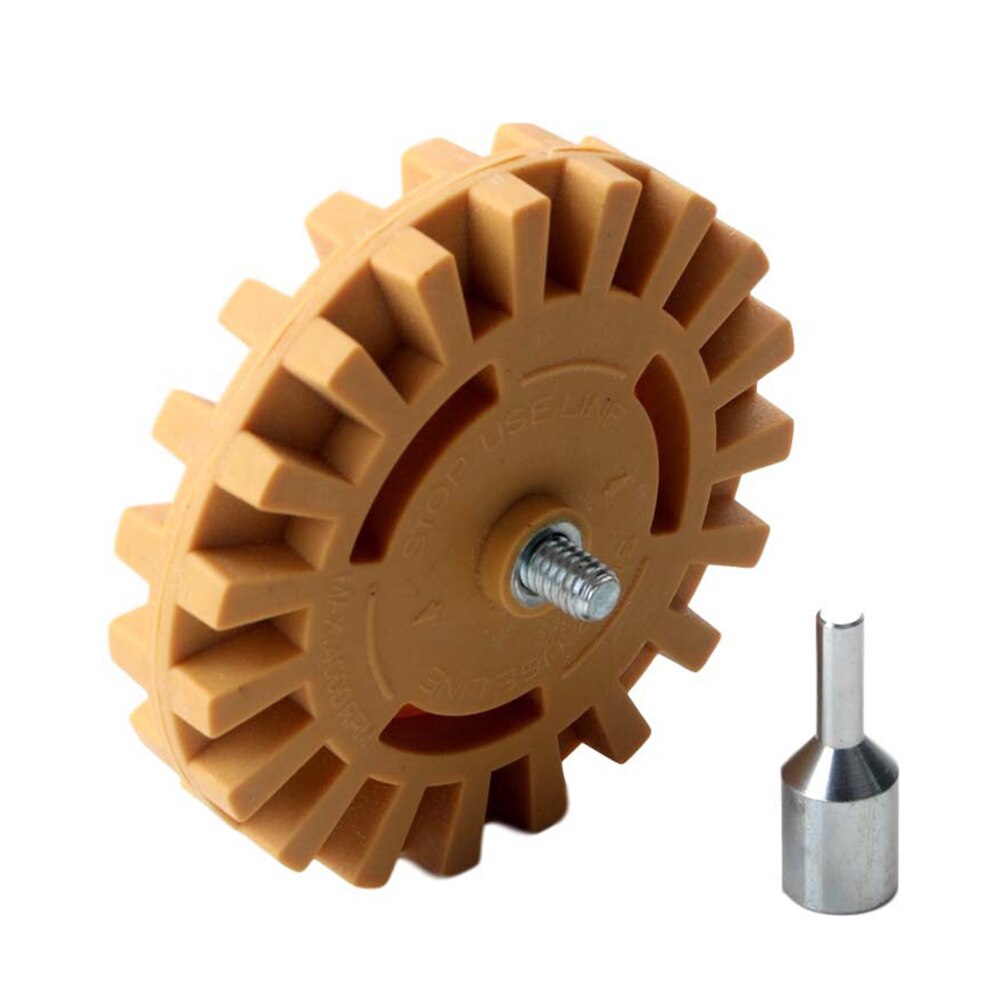 4-inch Eraser Tape Glue Removal Wheel Pinstripe Removing Household electric drill pneumatic drill rubber Tire Polishing Tool kit