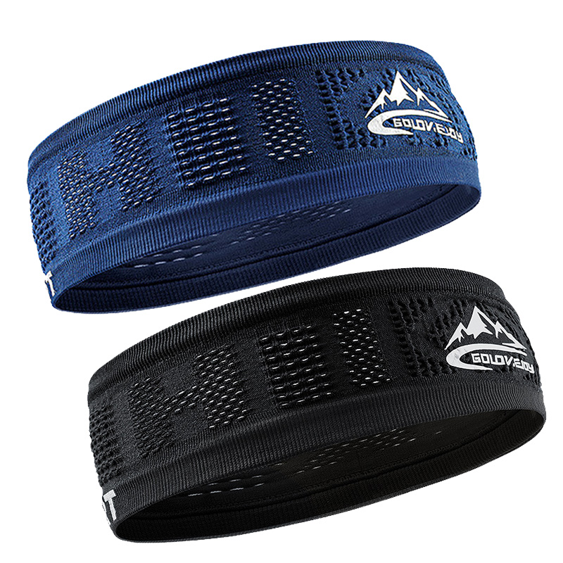 Sport Hoofdband Fietsen Hoofddeksels Mannen Vrouwen Elastische No Slip Band Basketbal Gym Fitness Tennisbescherming Hoed Unisex