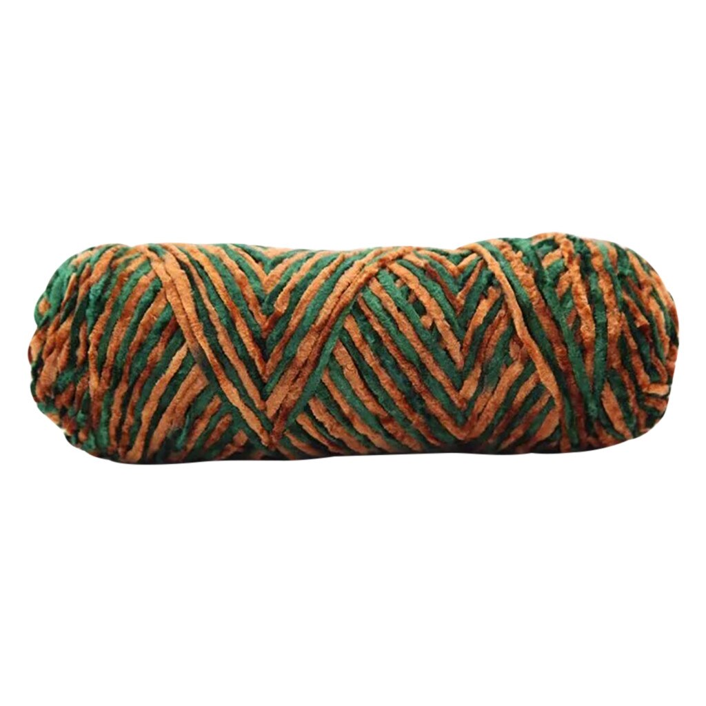 Chenille inverno crochê cachecol linha gancho macio linha de tricô fio de tranças fio para a mão tricô suprimentos colorido needlework novo: D