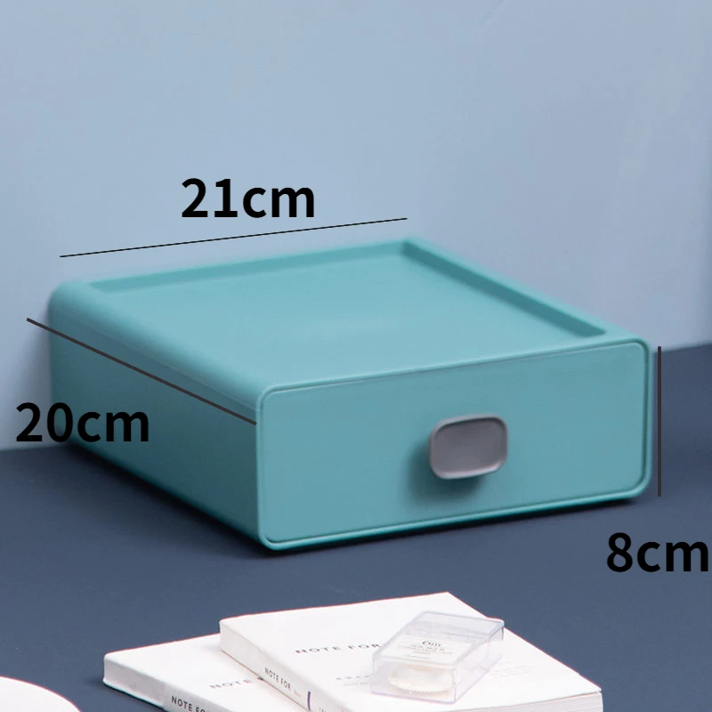 Schublade Kosmetik Parfüm Haar Zubehör Briefpapier Schmuck machen-hoch Gestell Lagerung Haushalt Kunststoff Schreibtisch Gittergewebe Organizer Kasten: Braun