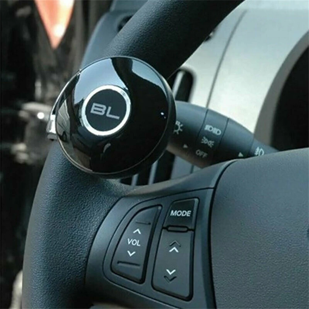 Manopola Sfera Assister Spinner Aid Power Manico nero Volante per camion in metallo + ABS Circa 9 x 8 cm Semplice da installare