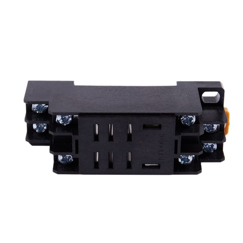 12V DC Coil Power Relay DPDT LY2NJ HH62P-L JQX-13F 10A With PTF08A Socket Base