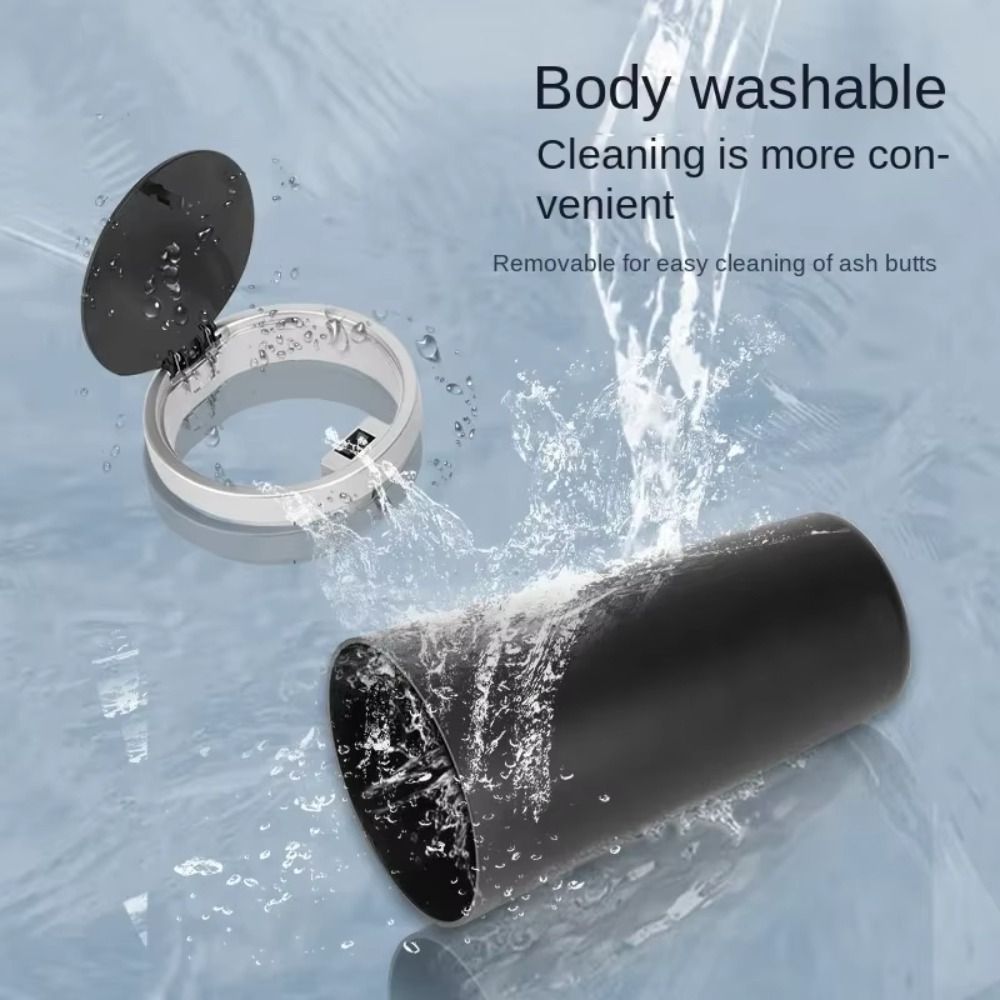 Recipiente lixo do carro pode conveniente clique aberto capa lixo do carro compacto copo em forma de desktop lata de lixo ao ar livre