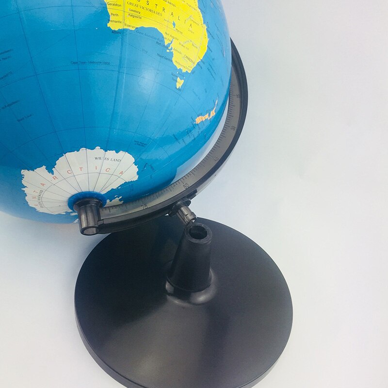 -World Globe, 12.6 Inch Globe of Perfect Spinning Globe for Kids, Geography Students, Teachers, Easy Rotating Swivel