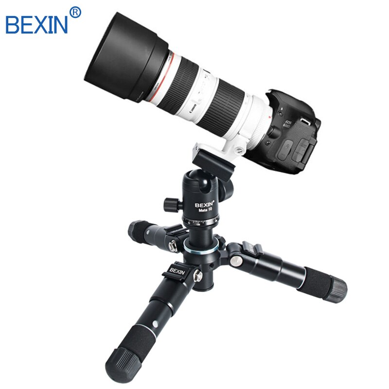 BEXIN Travel flexible portable lightweight camera desktop Tabletop mini ball head tripod phone stand holder mount for DSLR SLR