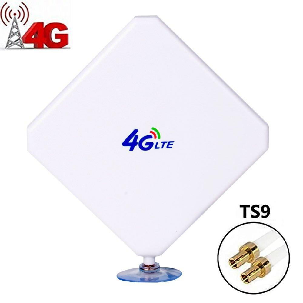 4G LTE Antenne TS9, aigital 35dBi Dual Mimo TS9 Antenne GSM/3G hoch gewinnen Antenne Signal Booster mit 6ft Kabel draussen Antenne