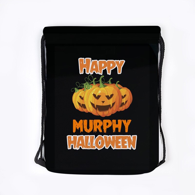 3d print halloween trekkoordtas schattige katten pompoen vleermuis trekkoord rugzak unisex mannen en vrouwen casual reizen dagelijkse tassen