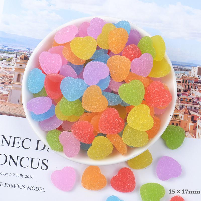 Candy Love Decor For Slime Charms Sprinkles Polymer Filler Addition Slime Accessories Toys Lizun Model Clay Kit For Children: 5Pcs Random