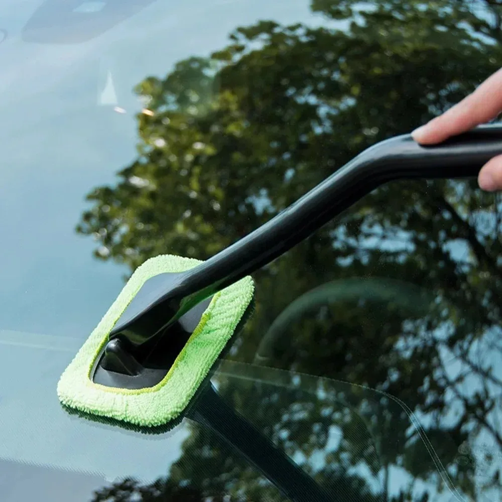 Auto Windschutzscheibe Reinigung Pinsel Bausatz Auto Fenster Wischer Hause Glas Anti-beschlag Staub Handtuch Mit Lange Griff Reiniger Pinsel Waschen Werkzeug
