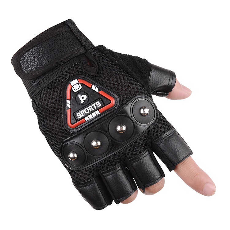 Neue Radfahren Handschuhe Halb Finger Guantes Luvas Motorrad Fahrrad Atmungsaktive Anti-slip MTB Bike Fitness Sport Training Handschuh
