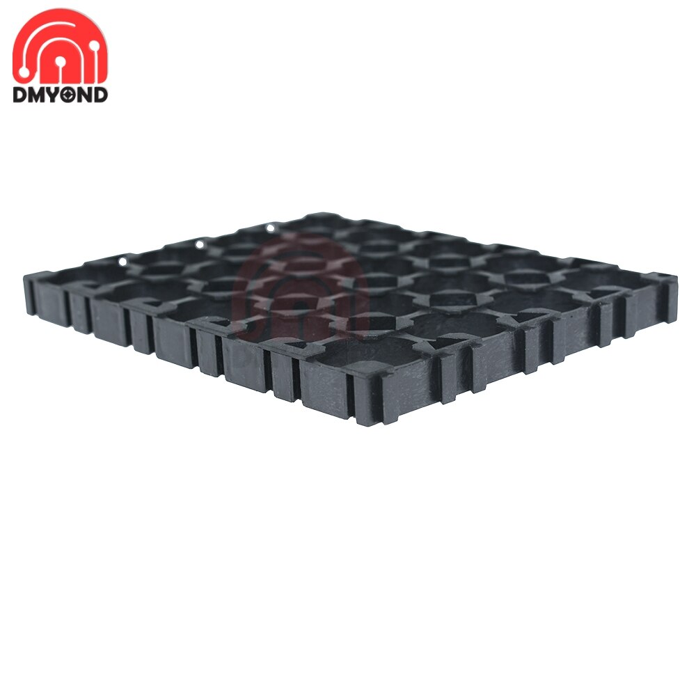 18650 Lithium Battery Holder Plastic Battery Pack Bracket Cylindrical Cell Battery Stand Cell Spacer for DIY Fixed Battery 1x2