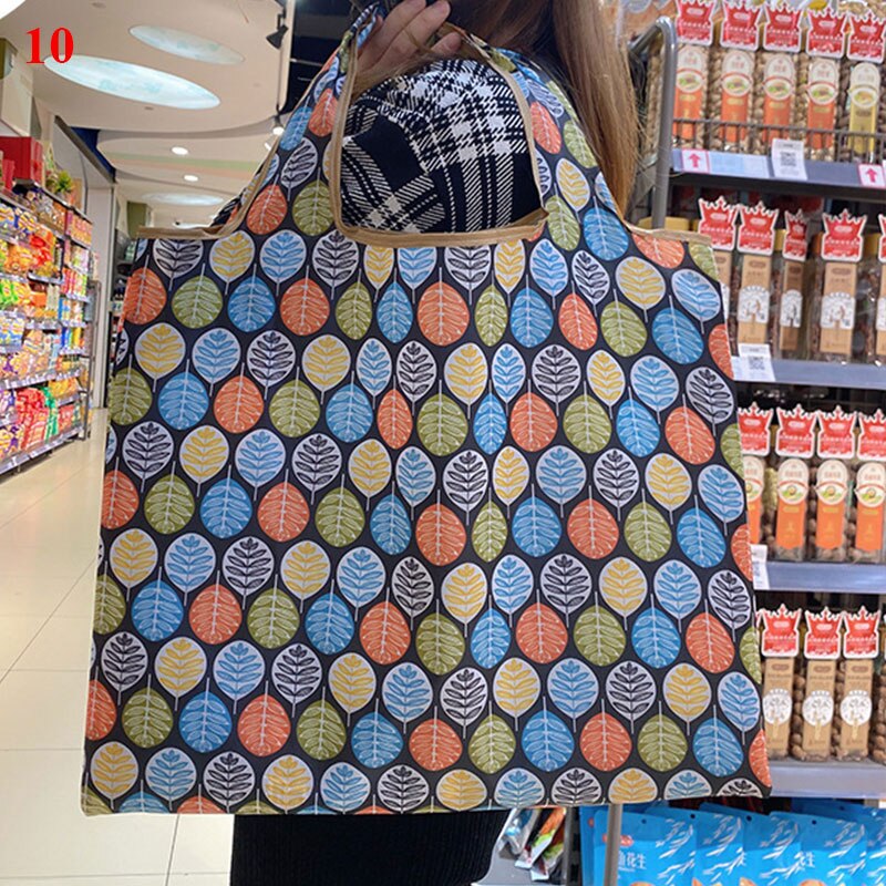Dikke Opvouwbare Boodschappentas Opbergtas Grote Capaciteit Herbruikbare Boodschappentas Eco Vriendelijke Supermarkt Waterdichte Schoudertas 2022: 10