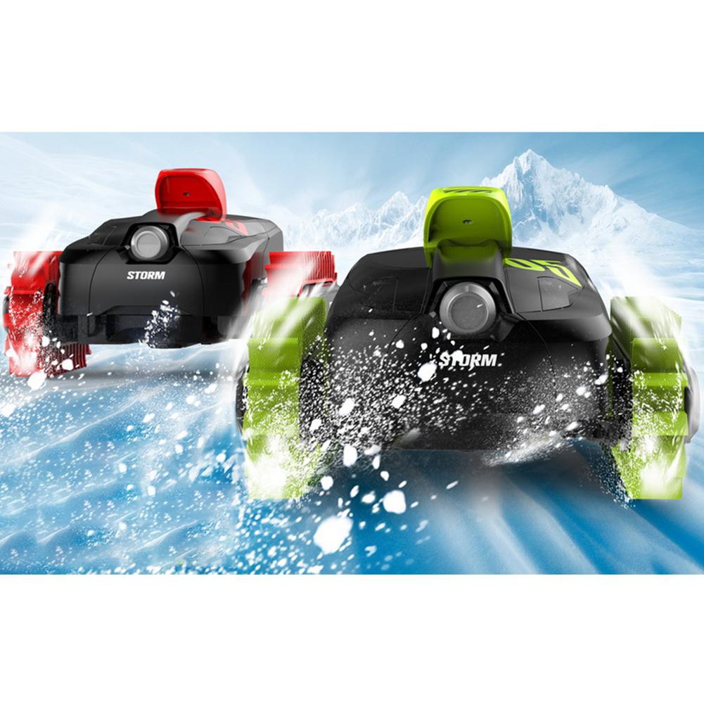 RC 6CH Amphibious Vehicle Shape 360 Degree Rotating Deform Toy Variable Boat Surface Walking