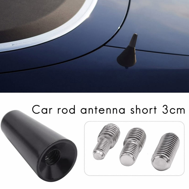 Sterke Radio Universele Auto Antenne, Kleine Korte Auto Antenne, Mini Auto Radio Accessoires, fm/Am Zuiver Koper Antenne Radio: Lavendel