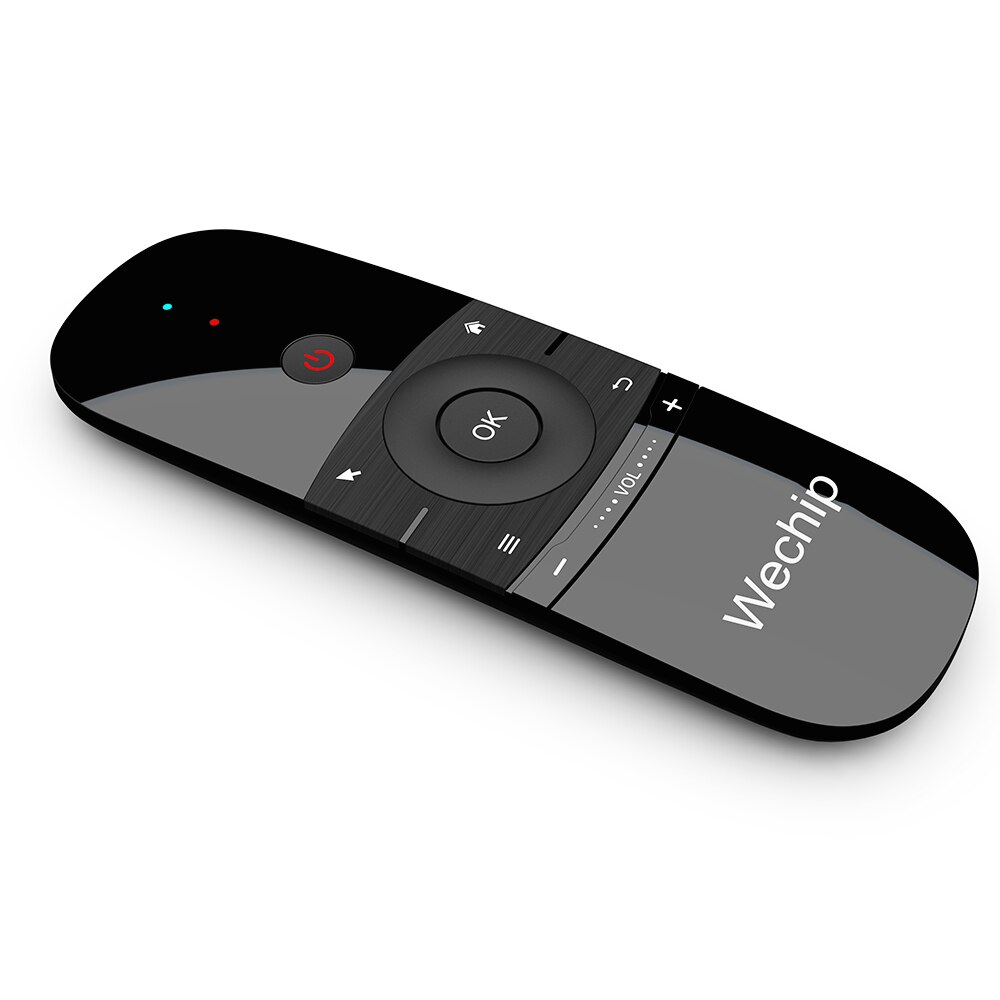 Wechip W1 2.4G Air Mouse Wireless Keyboard Remote Control Infrared Remote Learning 6-Axis Motion Sense Receiver for TV TV BOX PC