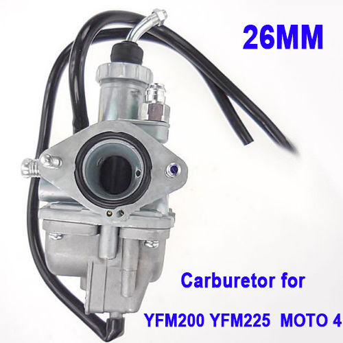 Best 26mm Carburetor For Yamaha Moto 4 YFM 200 225... – Grandado