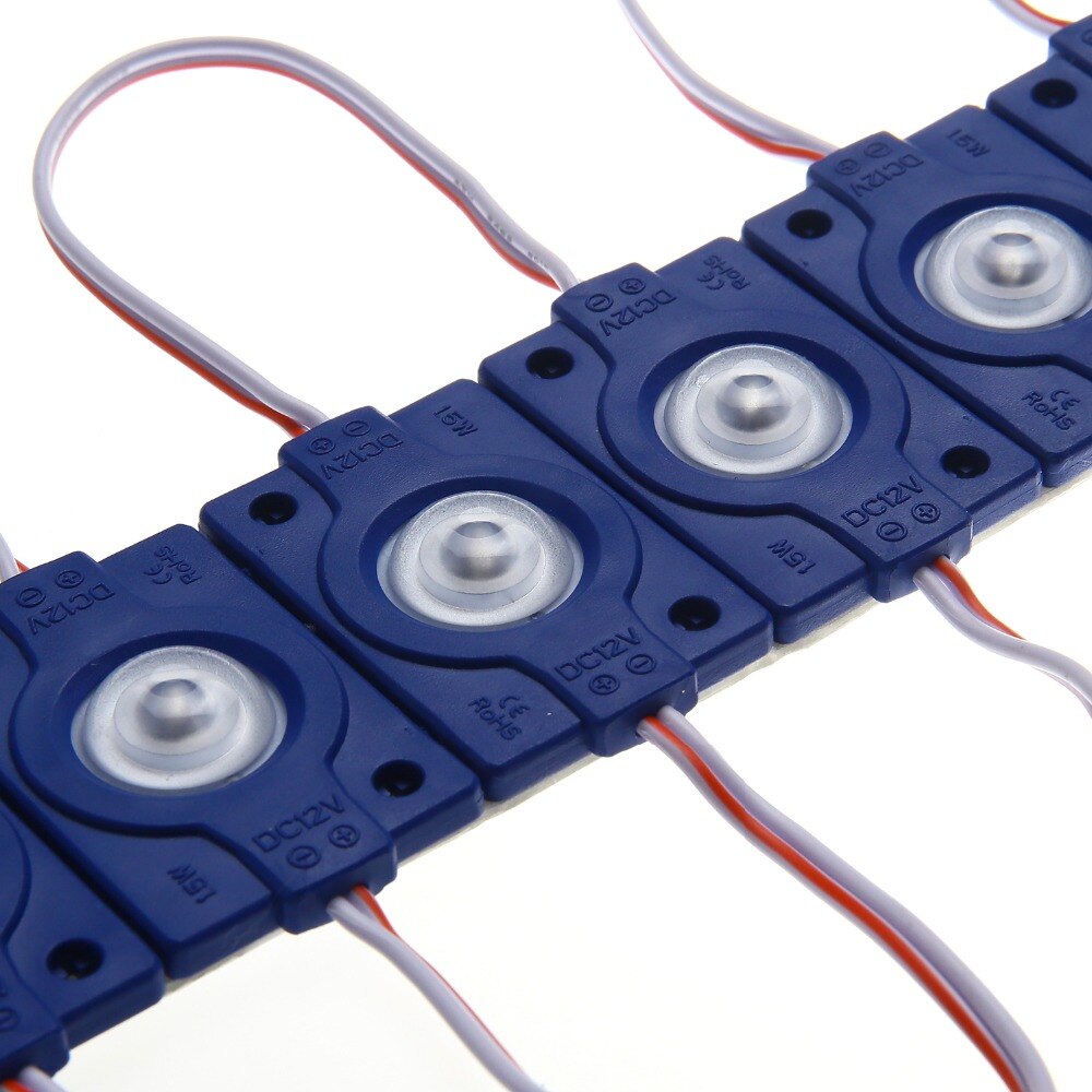 OSIDEN 1.5W/led 20pcs/lot 12V led module Pixel lights 3030 SMD1.5W high power led modul light for signage advertising