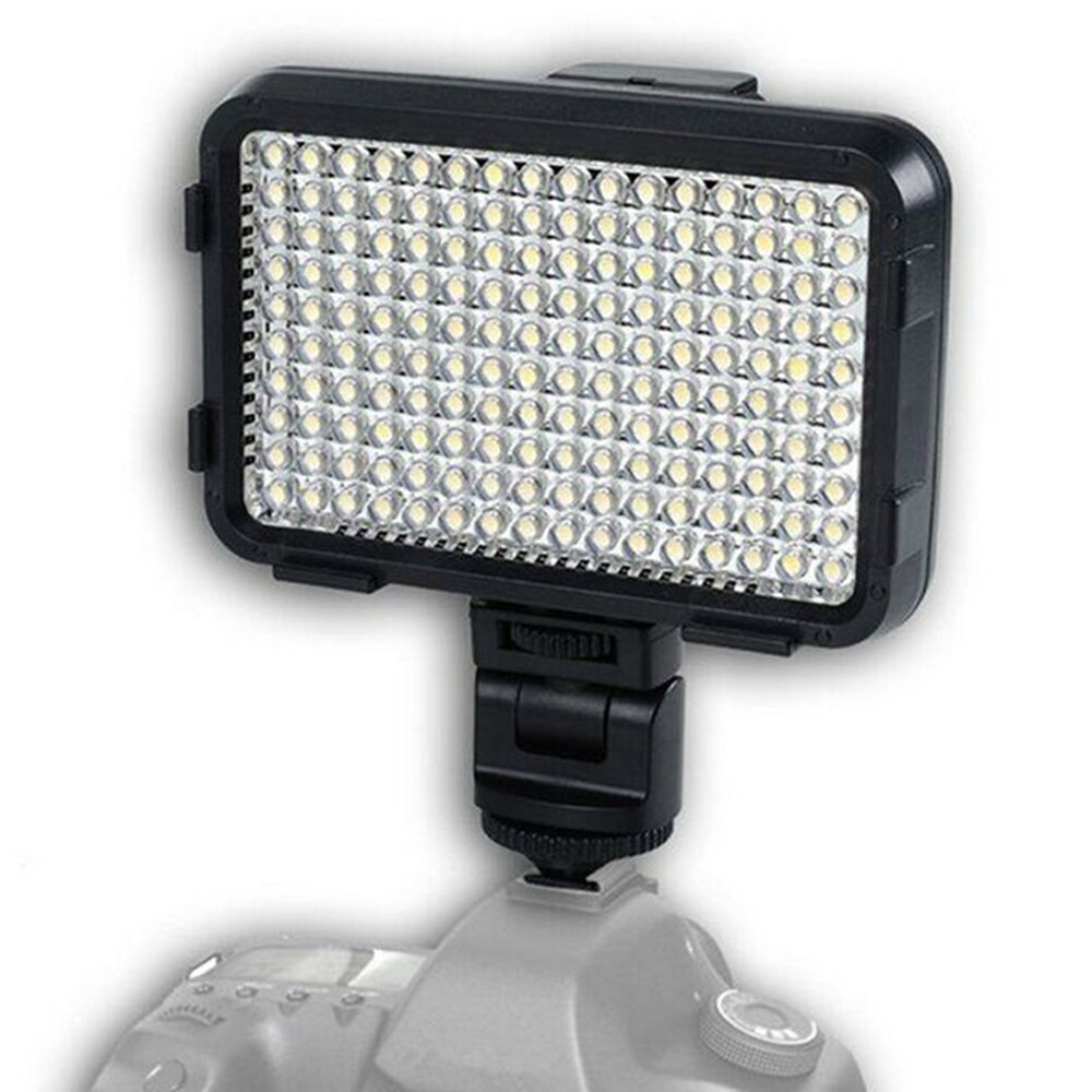 5000 K-5800 K 160 LED Video Light Lamp + F550 Batterij + Lader voor Canon Nikon Pentax DSLR camera DV Camcorder