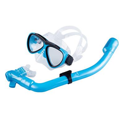 Child Pool Accessory Swim Kids Children Safe Snorkeling Set Swimming Water Sports For Kid 3-8 Years Old: Sky Blue