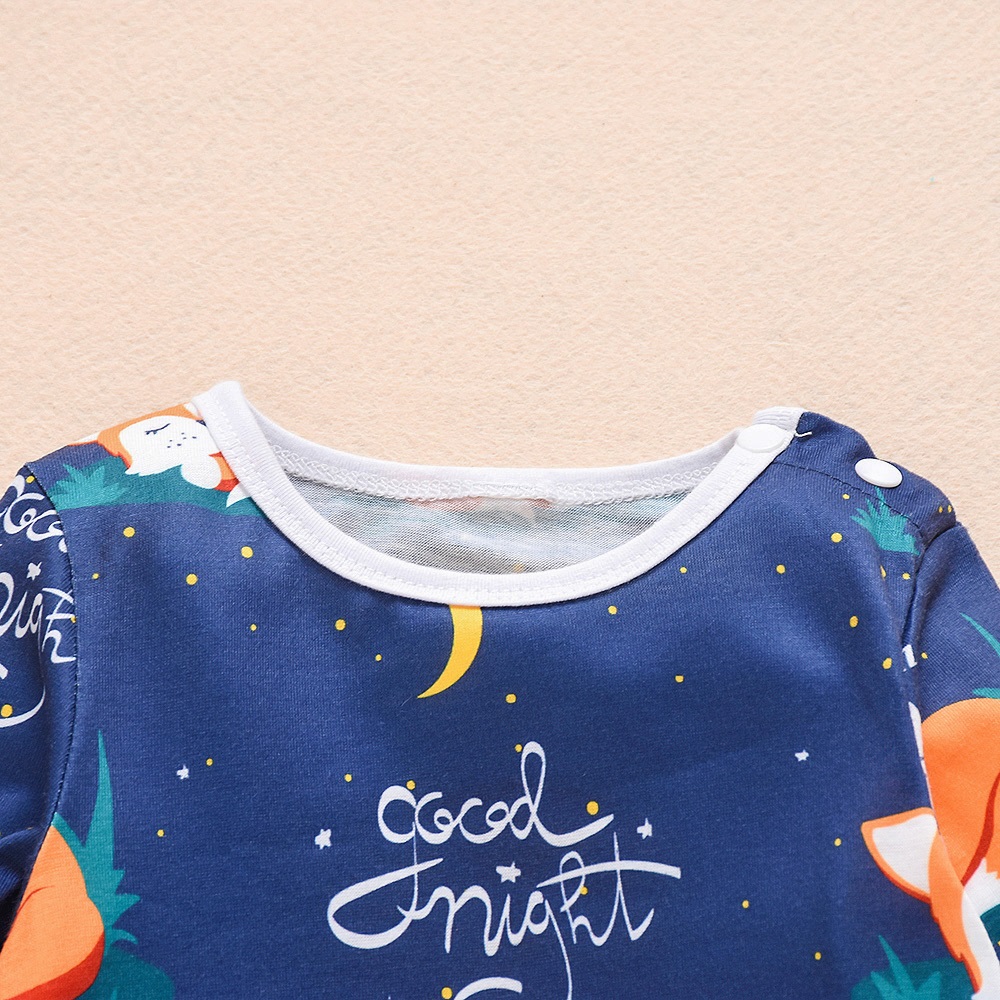 Born Kids Baby Boy Girl Long Sleeve Casual Infant Animal Cute Printed Cotton Hoddies Rompers Winter Romper Playsuit Clothes