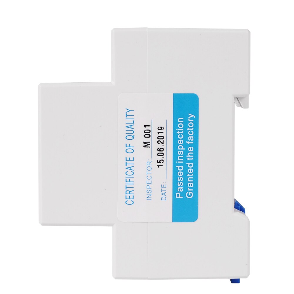 Digital Din Rail Energy Meter Zero Kwh Energy Meter Voltage Current Power Consumption Meter Wattmeter 220v AC Electricity