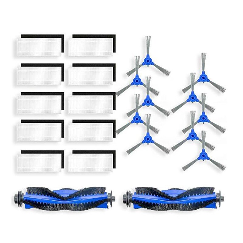 Replacement Part Kit for Eufy RoboVac 11S RoboVac 30 RoboVac 30C RoboVac 35C RoboVac 15C RoboVac 12 RoboVac 15T Robot Vacuum Cle: Default Title