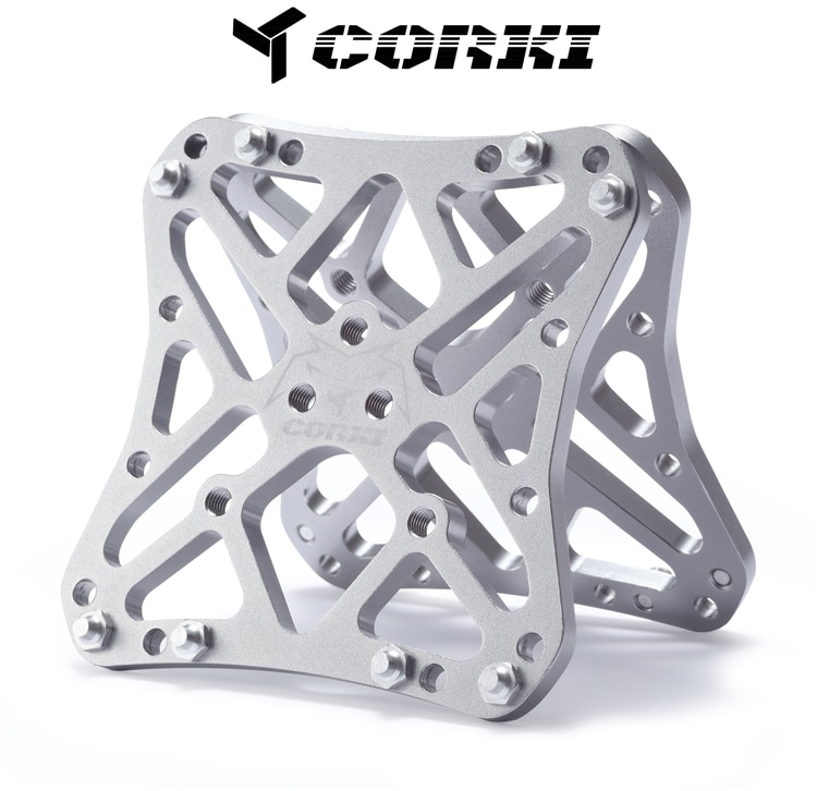 CORKI Bike Klikpedalen Platform Adapter Converteren Voor SPD SPD-SL Keo Snoep Universal Super Licht Fietsen Pedaal Adapter Plaat