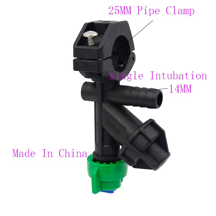 110Degree Anti Boom Sprayer Nozzle Plant Protection Irrigation Ariculture Spray Nozzle Flat Fan Spray Nozzle: single Intubation