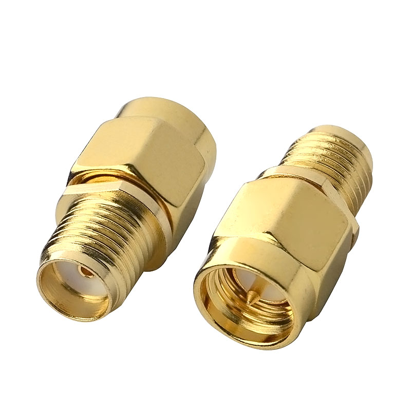 2 Pieces RF Coaxial Coax SMA Adapter Kit SMA Male Female WiFi Antenna Extension Connector: 9 x 2pcs