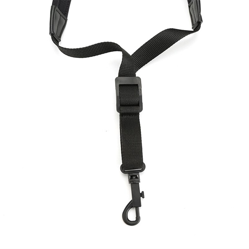 Verstelbare saxofoon accessoires nek schouderband riem muziekonderdelen saxofoonband saxofoon harnas: Default Title