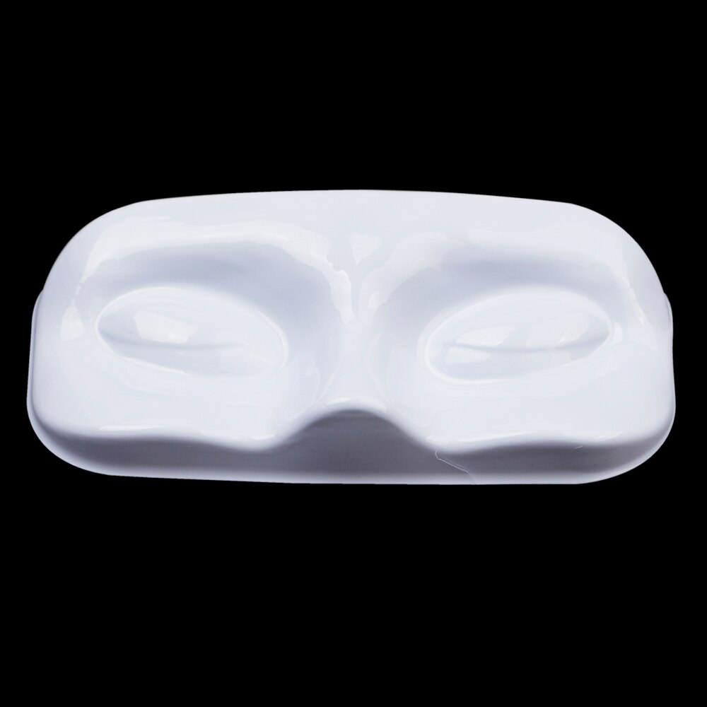 face shape lash trays eyelashes Packing box blank false eyelash tray white trays lashes packing tool eye lash box