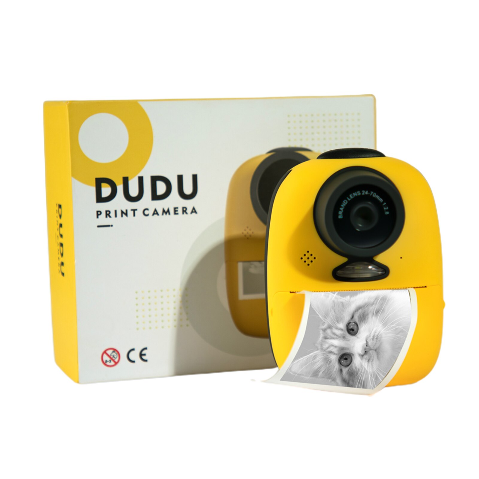 Juguete Polaroid para niños, cámara Digital creativa con luz de relleno LED integrada, 2600W píxeles
