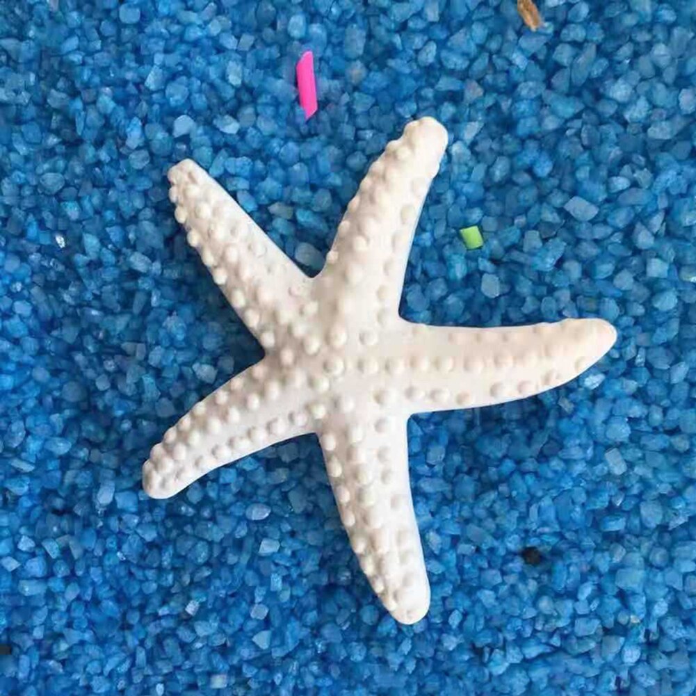 Miljövänlig plaststrand kust simulering sjöstjärna diy hantverk prydnad dekor