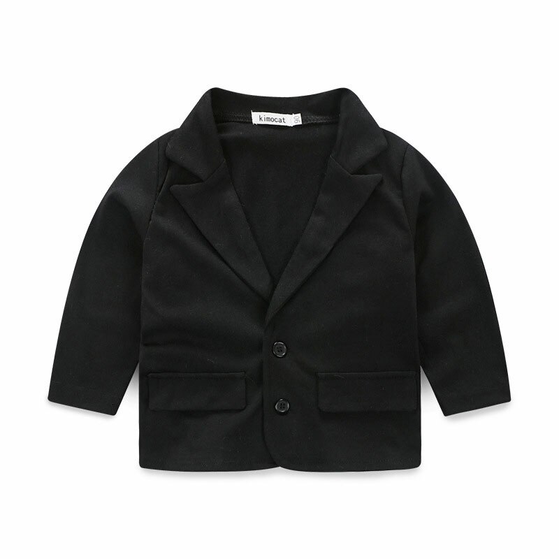 baby gutt klær sett småbarn gutter herre Bue slips dress 3 stykker barn gutter formell kjole til fødselsdag parti svart klær settene