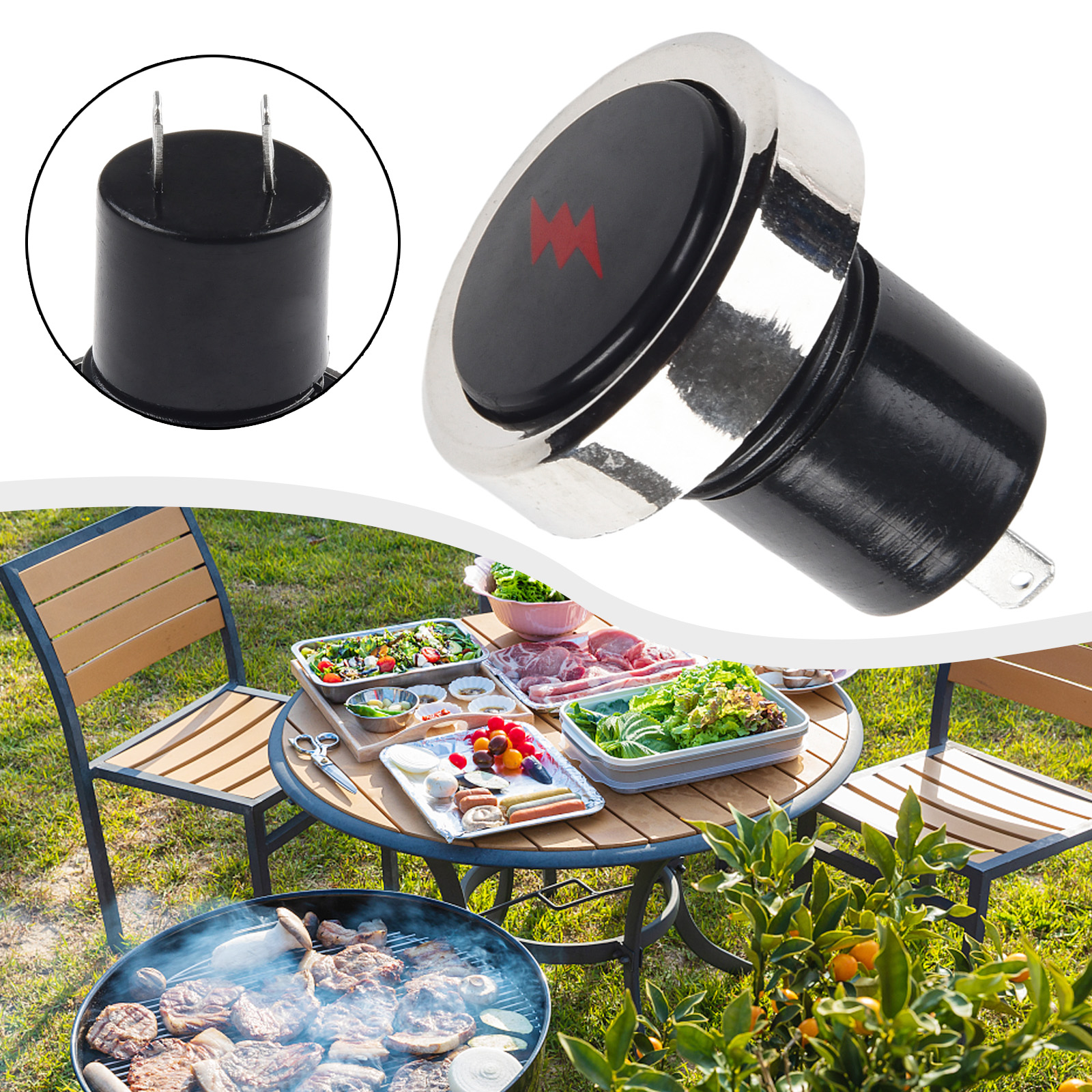Perfect Replacement for Faulty Ignitor Switch BBQ Electronic Ignition Button Replacement for Coleman Gas Grill