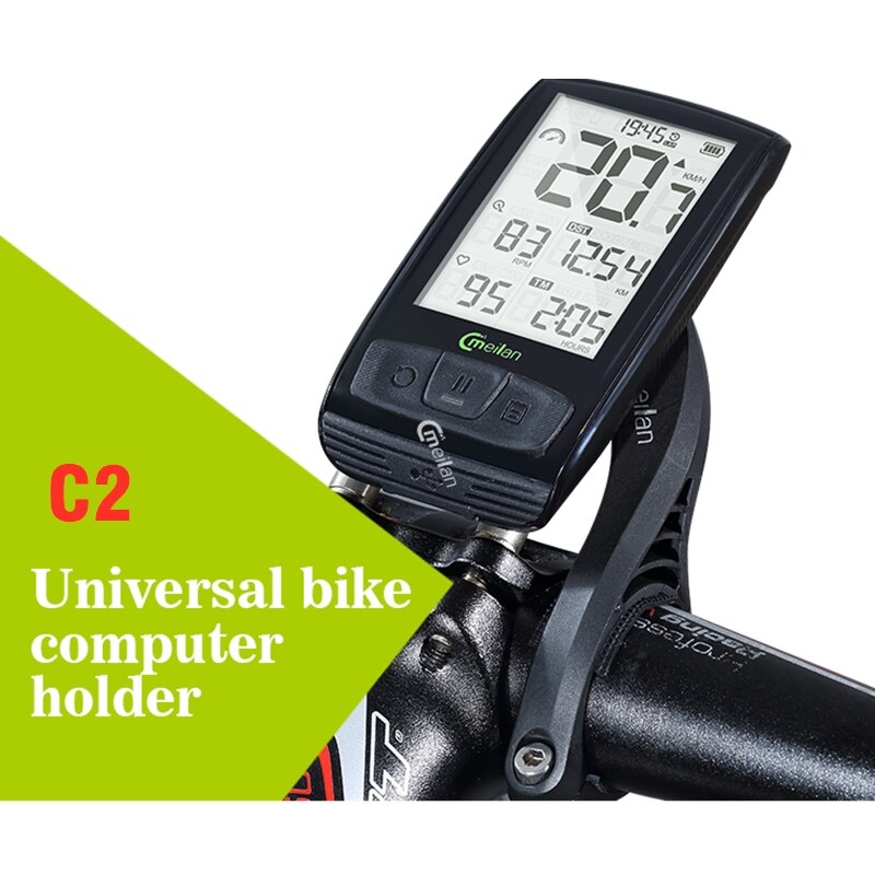 Meilan Draadloze Fiets Computer Met Borst Hartslagmeter Snelheid Sensor Bike Snelheidsmeter Bluetooth 4.0 ANT Fietsen Computer