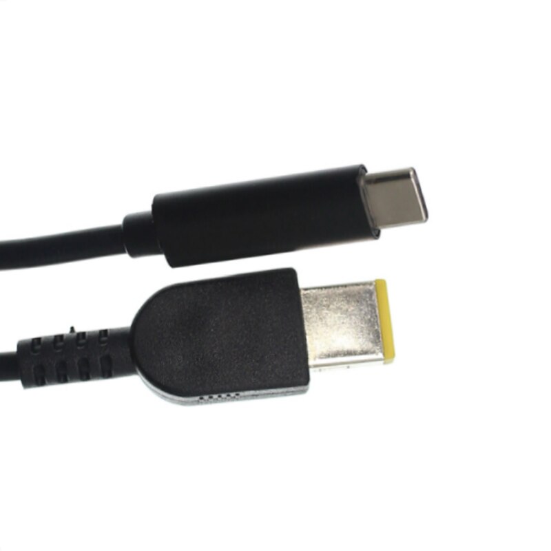 Pd usb 3.1 type c ladekabel ledning pd emulator trigger dc plugg bærbar strømadapter for lenovo thinkpad  x1 carbon yoga 13