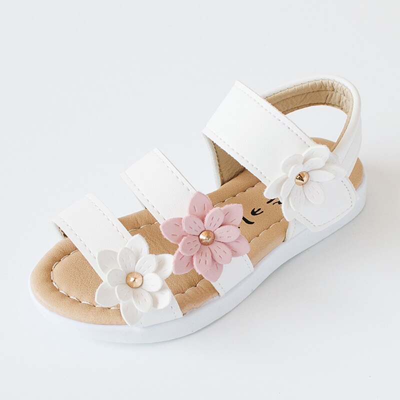 Blume Kinder Sandalen Sommer Strand Kinder Casual Schuhe Nette Heiße Verkäufe Freizeit Mädchen Turnschuhe Kleinkinder