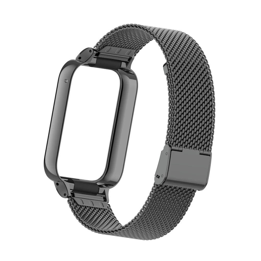 Metal Strap for Xiaomi Mi Band 8 7 Pro WirstBand Stainless steel Bracelet Watchband Smart Miband 7 8 Pro Protective Cover correa: XXL / Colorful