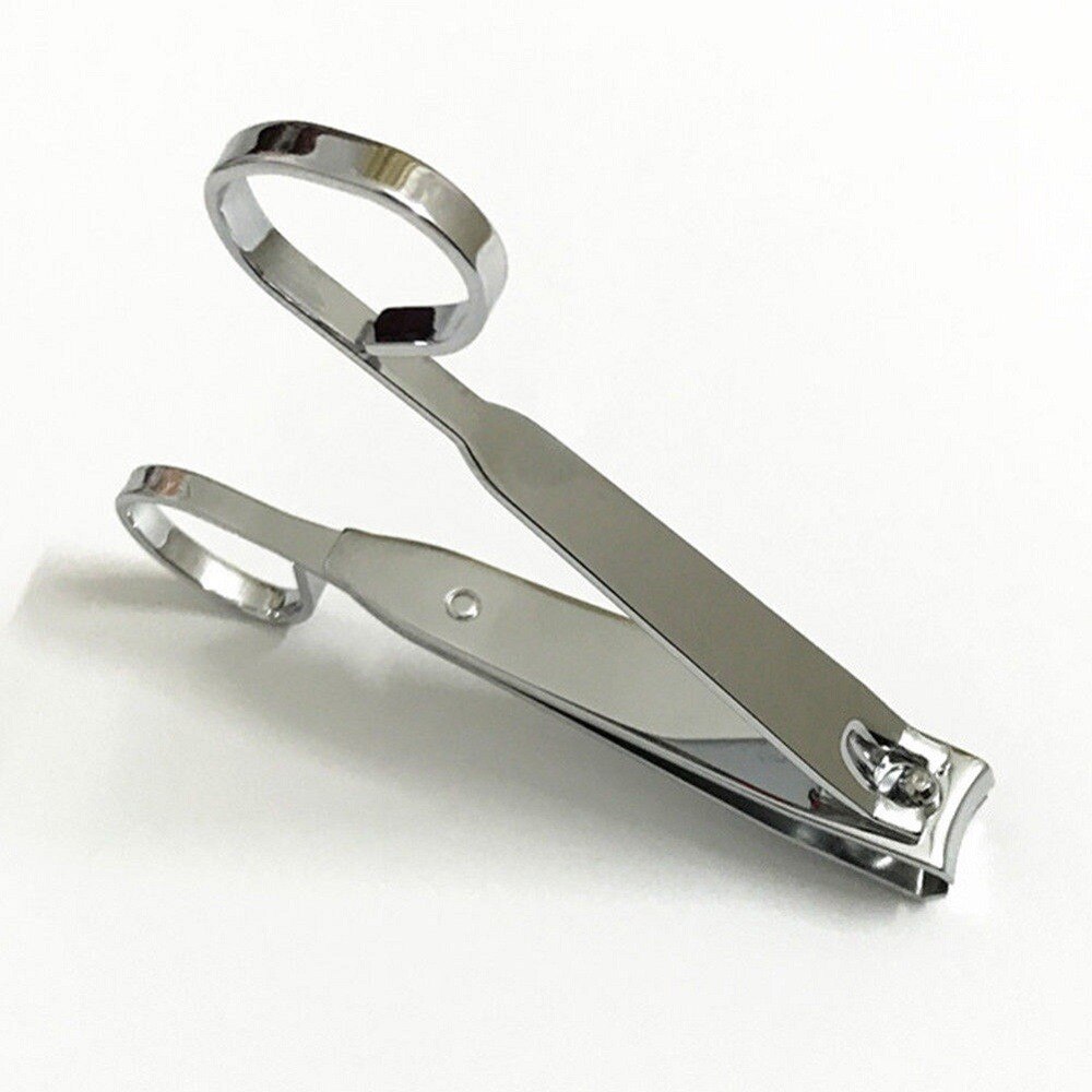 1Pc Thuisgebruik Vinger Toe Nail Cutter Straight &amp; Gebogen Nail Trimmer Manicure Pedicure Nail Care Rand Schaar Salon manicure Gereedschap: Curved L